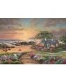 Copertă produs Puzzle 1000 piese Schmidt: Thomas Kinkade - Căsuță pe malul mării - thumb 2