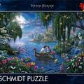 Copertă produs Puzzle 1000 piese Schmidt: Thomas Kinkade - Mica Sirenă și Prințul Eric - gallery small 