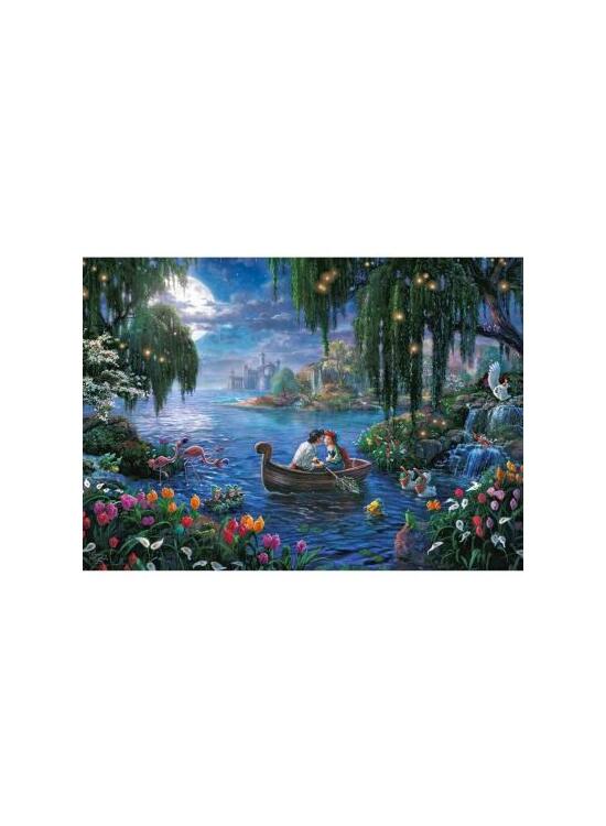 Copertă produs Puzzle 1000 piese Schmidt: Thomas Kinkade - Mica Sirenă și Prințul Eric - gallery big 2