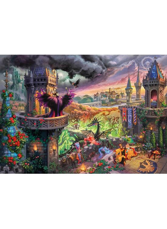 Copertă produs Puzzle 1000 piese Schmidt: Thomas Kinkade - Disney Maleficient - gallery big 2