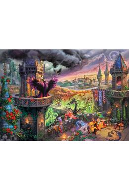 Copertă produs Puzzle 1000 piese Schmidt: Thomas Kinkade - Disney Maleficient