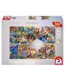 Copertă produs Puzzle 1000 piese Schmidt: Thomas Kinkade - Mozaic 100 de ani Disney - thumb 1