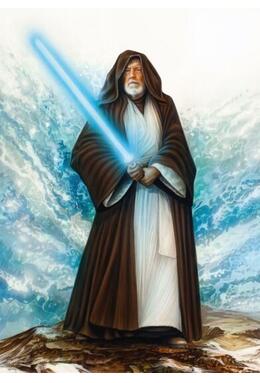 Copertă produs Puzzle 1000 piese Schmidt: Monte Moore - Star Wars, Maestrul Jedi