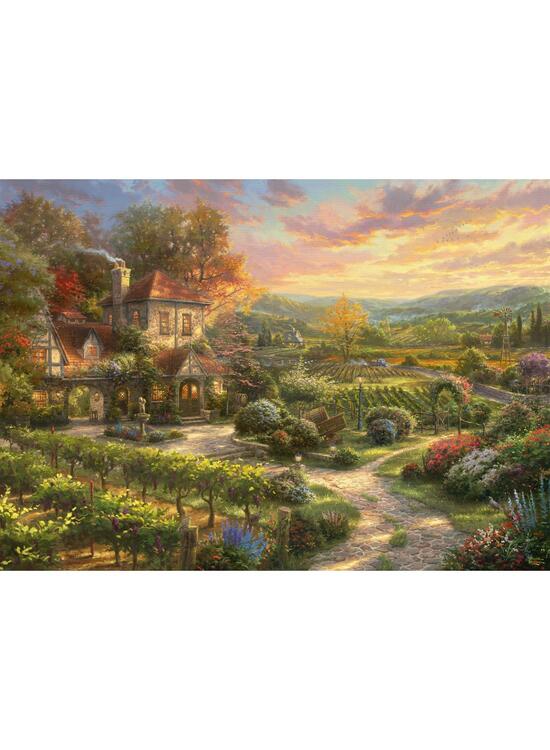 Copertă produs Puzzle 2000 piese Schmidt: Thomas Kinkade - &Icirc;n podgorii - gallery big 2