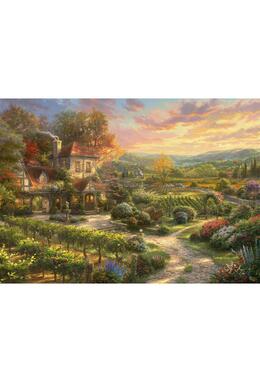 Copertă produs Puzzle 2000 piese Schmidt: Thomas Kinkade - &Icirc;n podgorii
