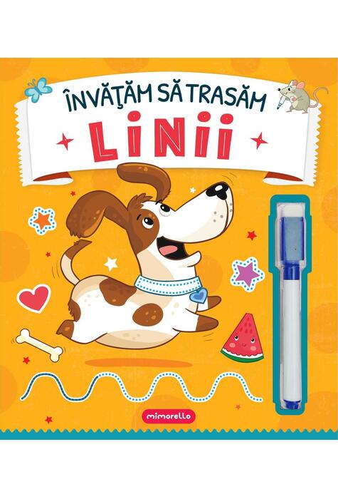 Copertă produs &Icirc;nvățăm să trasăm linii + marker