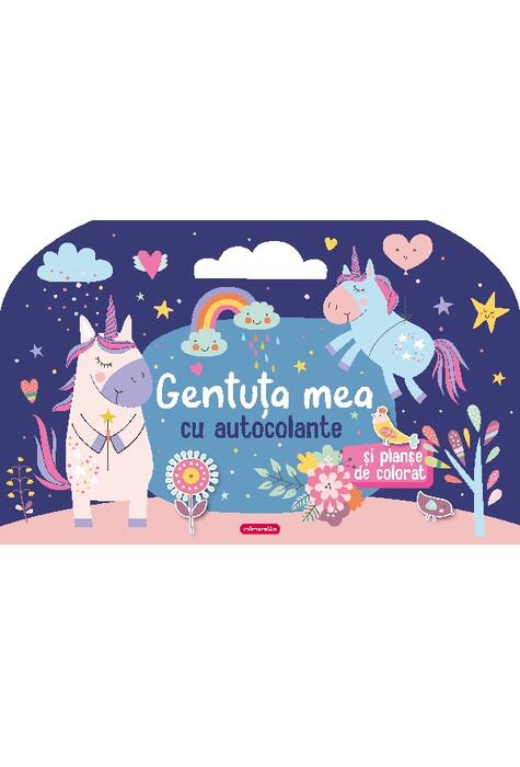 Copertă produs Gentuța mea cu autocolante și planșe de colorat
