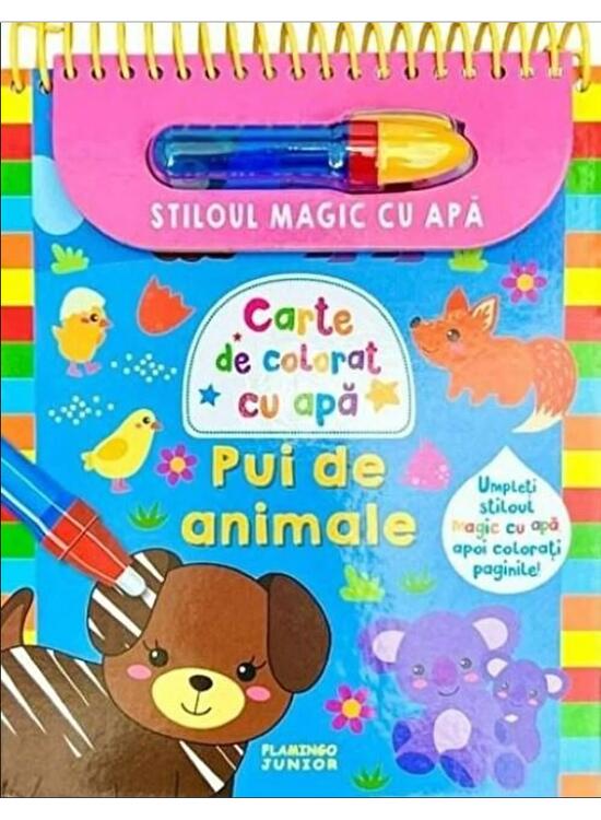 Copertă produs Pui de animale - Stiloul magic cu apă - gallery big 1