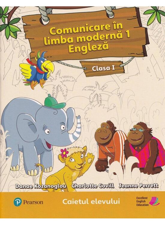 Copertă produs Limba modernă. Engleză, Clasa I (Caietul elevului) - gallery big 1