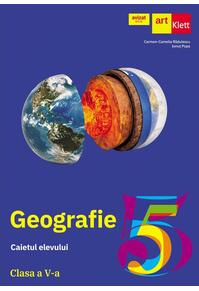 Copertă produs Geografie. Caietul elevului. Clasa a V-a