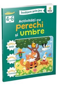 Copertă produs Activități cu perechi și umbre 4-6 ani