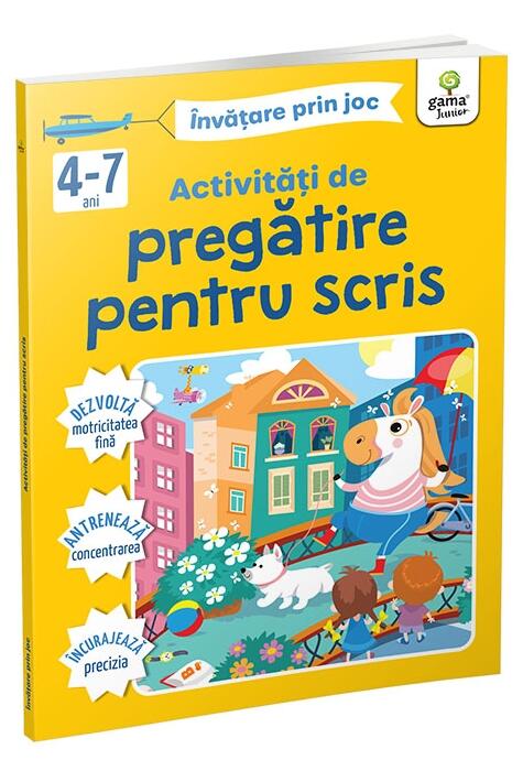 Copertă produs Activități de pregătire pentru scris 4-7 ani