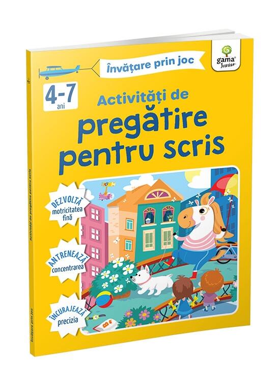Copertă produs Activități de pregătire pentru scris 4-7 ani - gallery big 1