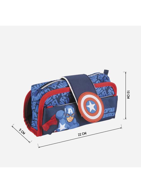 Copertă produs Penar velcro Marvel - Captain America - gallery big 3