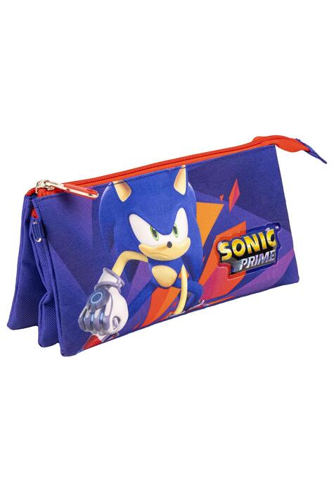 Copertă produs Penar cu 3 compartimente Sonic Prime