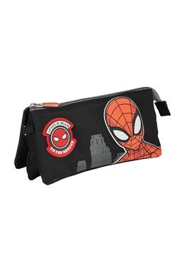 Copertă produs Penar cu 3 compartimente Spiderman