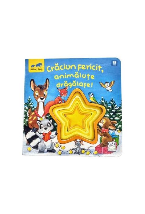 Copertă produs Crăciun fericit, animăluțe drăgălașe!