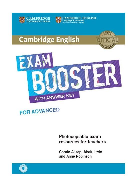 Copertă produs Exam Booster for Advanced with Answer Key with Audio - gallery big 1