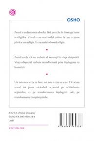 Copertă produs Primul principiu