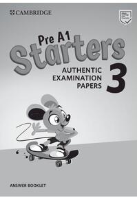 Copertă produs Pre A1 Starters 3, Answer Booklet for Revised Exam from 2018