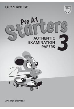 Copertă produs Pre A1 Starters 3, Answer Booklet for Revised Exam from 2018