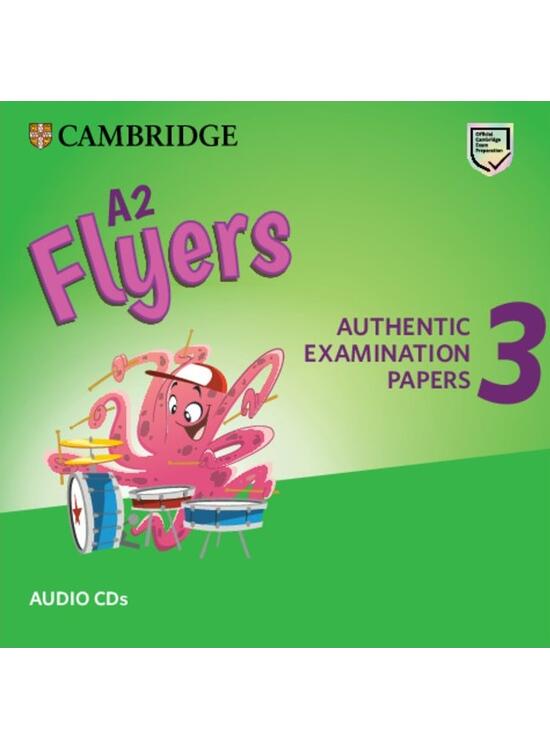 Copertă produs A2 Flyers 3, Audio CDs for Revised Exam from 2018 - gallery big 1