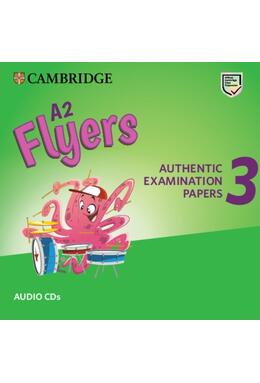 Copertă produs A2 Flyers 3, Audio CDs for Revised Exam from 2018