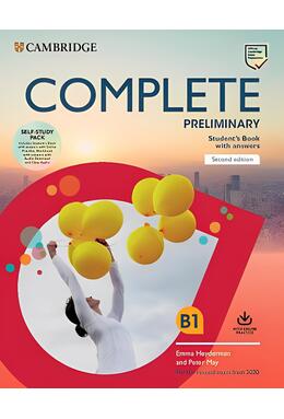 Copertă produs Complete Preliminary, Self Study Pack (SB w Answers w Online Practice and WB w Answers w Audio Download and Class Audio)
