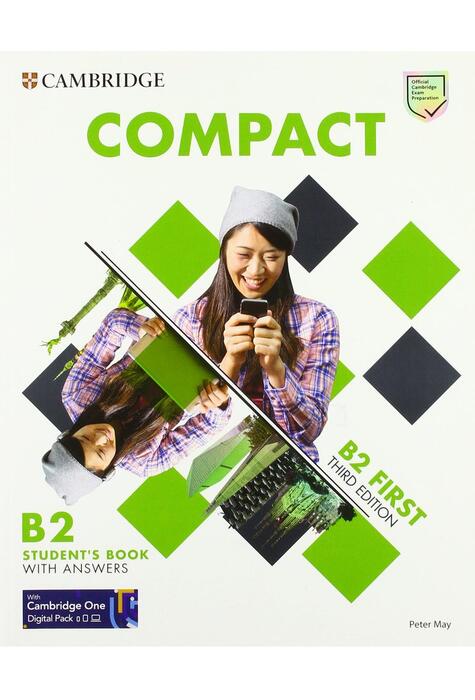 Copertă produs Compact First Student's Book with Answers 3rd Edition