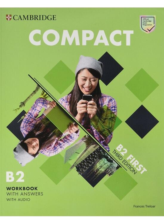 Copertă produs Compact First Workbook with Answers with Audio 3rd Edition - gallery big 1