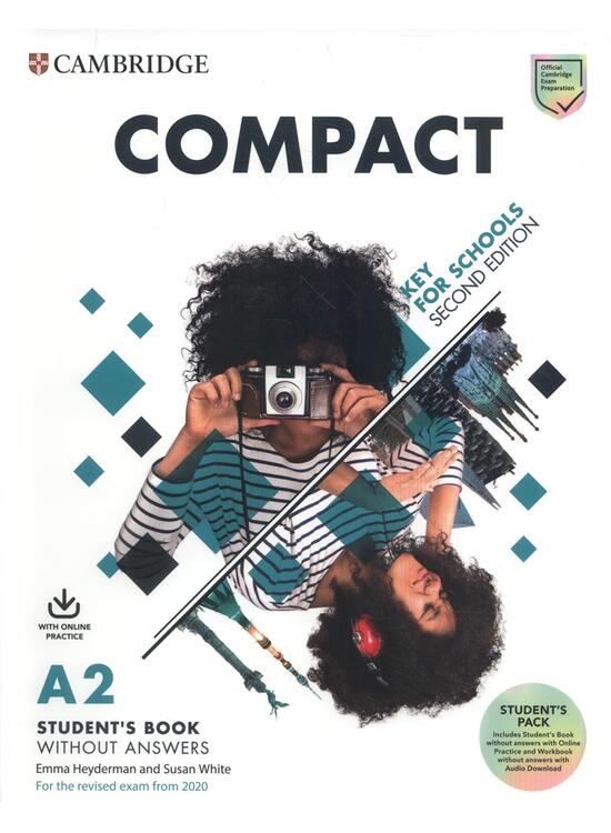 Copertă produs Compact Key for Schools Student's Book without Answers with Online Practice and Workbook without Answers with Audio Download - gallery big 1