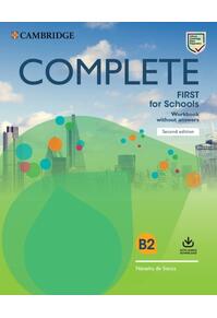 Copertă produs Complete First for Schools, Workbook without Answers with Audio Download