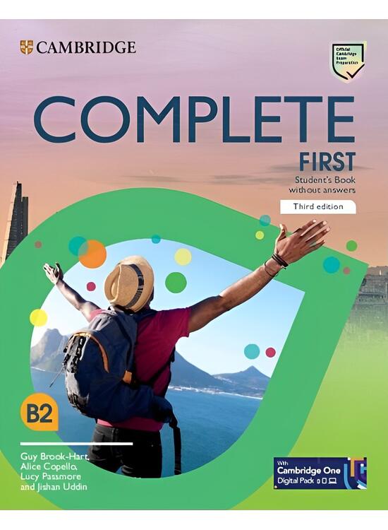 Copertă produs Complete First Student's Book without Answers 3rd Edition - gallery big 1