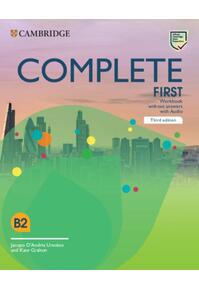 Copertă produs Complete First Workbook without Answers with Audio 3rd Edition