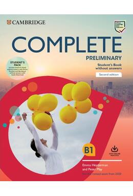 Copertă produs Complete Preliminary, Student's Book Pack (SB wo Answers w Online Practice and WB wo Answers w Audio Download)