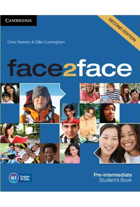 Copertă produs face2face Pre-intermediate, Student's Book B1