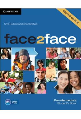 Copertă produs face2face Pre-intermediate, Student's Book B1
