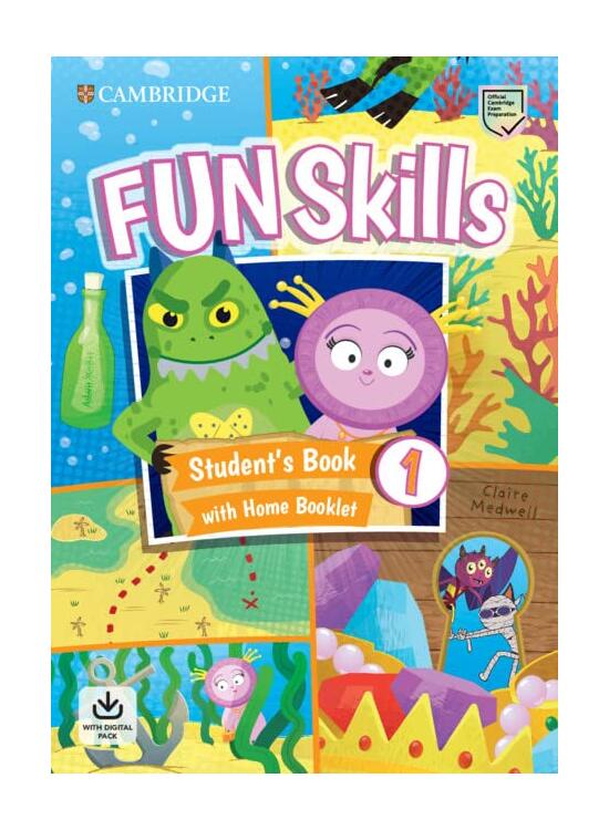 Copertă produs Fun Skills Level 1, Student's Book with Home Booklet and Downloadable Audio (Pre A1) - gallery big 1