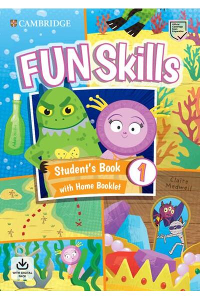 Fun Skills Level 1, Student's Book with Home Booklet and Downloadable Audio (Pre A1)