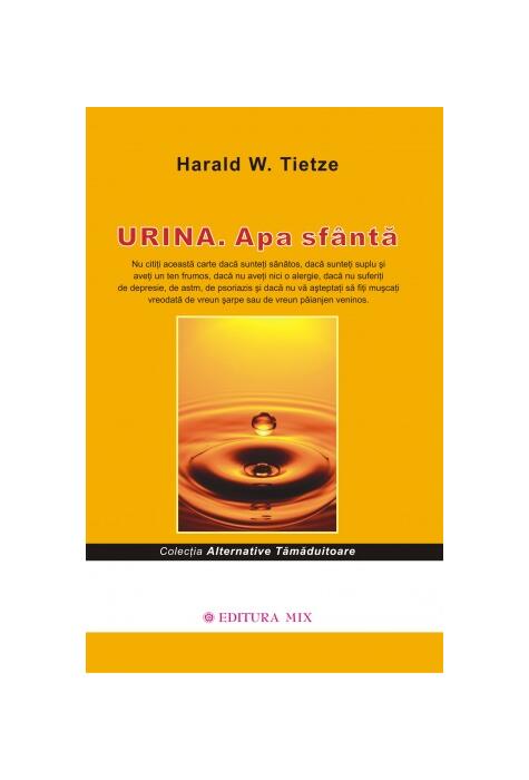 Copertă produs Urina. Apa sf&acirc;ntă