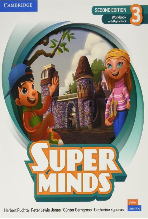 Copertă produs Super Minds 2ed Level 3 Workbook with Digital Pack British English