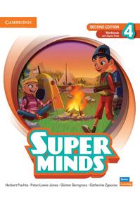 Copertă produs Super Minds 2ed Level 4 Workbook with Digital Pack British English