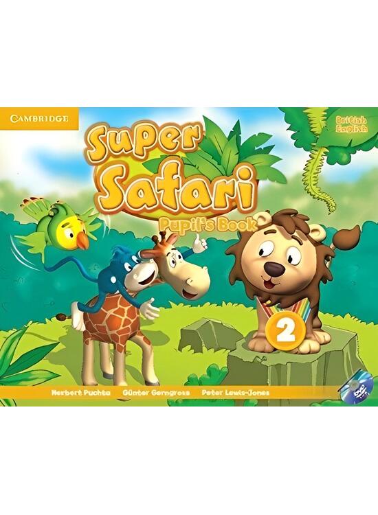 Copertă produs Super Safari Level 2, Pupil's Book with DVD-ROM - gallery big 1
