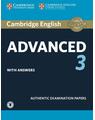 Copertă produs Cambridge English Advanced 3, Student's Book with Answers with Audio - thumb 1