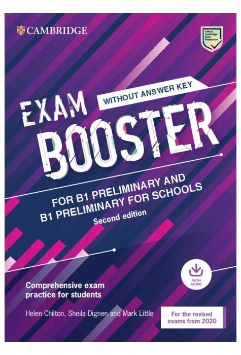 Copertă produs Exam Booster for B1 Preliminary and B1 Preliminary for Schools without Answer Key with Audio for the Revised 2020 Exams