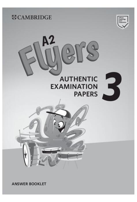 Copertă produs A2 Flyers, Answer Booklet for Revised Exam from 2018