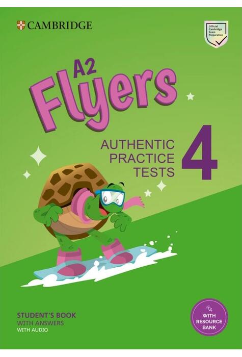 Copertă produs A2 Flyers 3, Student's Book with Answers with Audio with Resource Bank Authentic Practice Tests