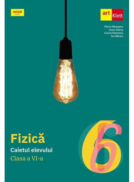 Copertă produs Fizică. Caietul elevului. Clasa a VI-a - gallery big 1