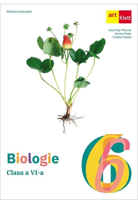 Copertă produs Biologie. Clasa a VI-a. Manual