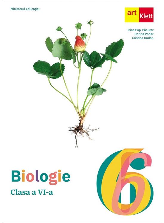 Copertă produs Biologie. Clasa a VI-a. Manual - gallery big 1